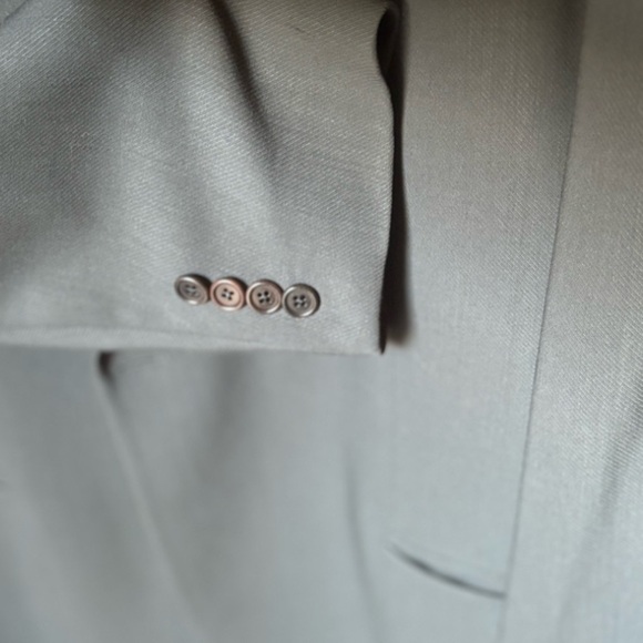 NEW Hugo Boss Gray Sport Coat Size 48 R Single Button Virgin Wool Sport Coat - Picture 12 of 15